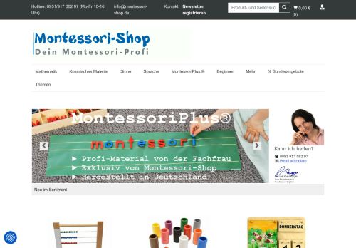 Screenshot Montessori-Shop.de