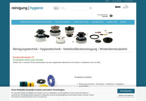 Screenshot reinigungs-hygienetechnik